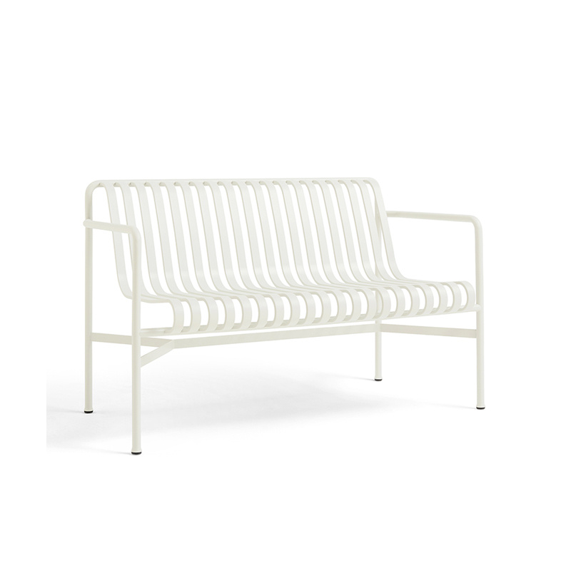 HAY Palissade dining bench with armrest - HAY