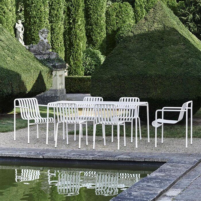 HAY Palissade table - L 82.5 cm of 170 cm