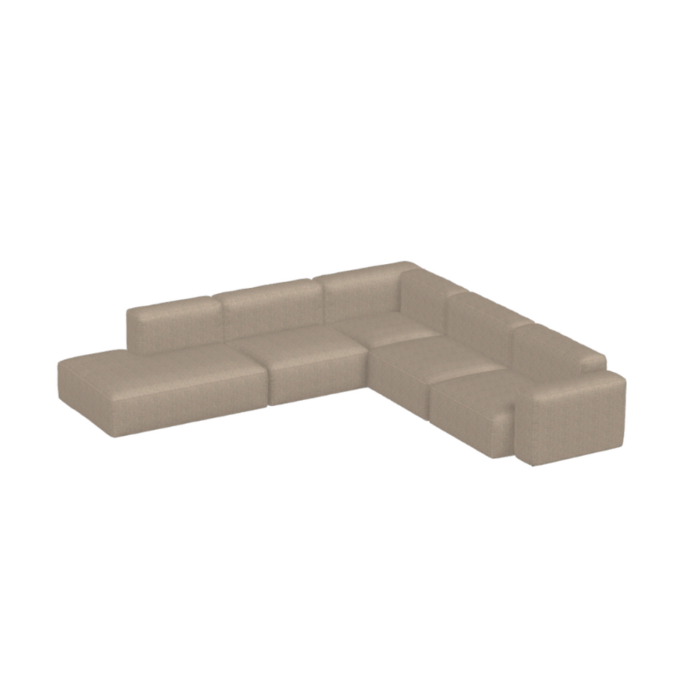 HAY Mags soft low sofa - Corner comb. 3 - Bolgheri - HAY