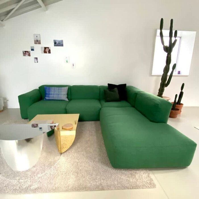 HAY Mags soft low sofa - Corner comb. 2 - Mode 040 Bonsai - HAY