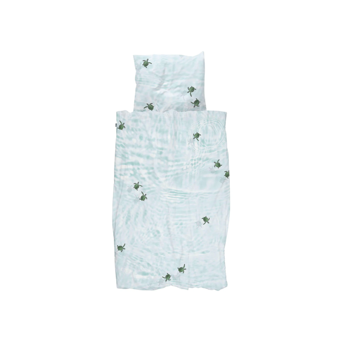 SNURK beddengoed Housse de couette tortues de mer 1p/2p - SNURK