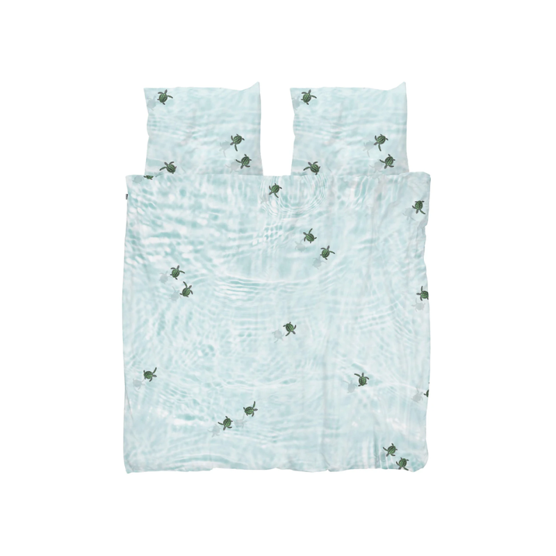 SNURK beddengoed Housse de couette tortues de mer 2p - SNURK
