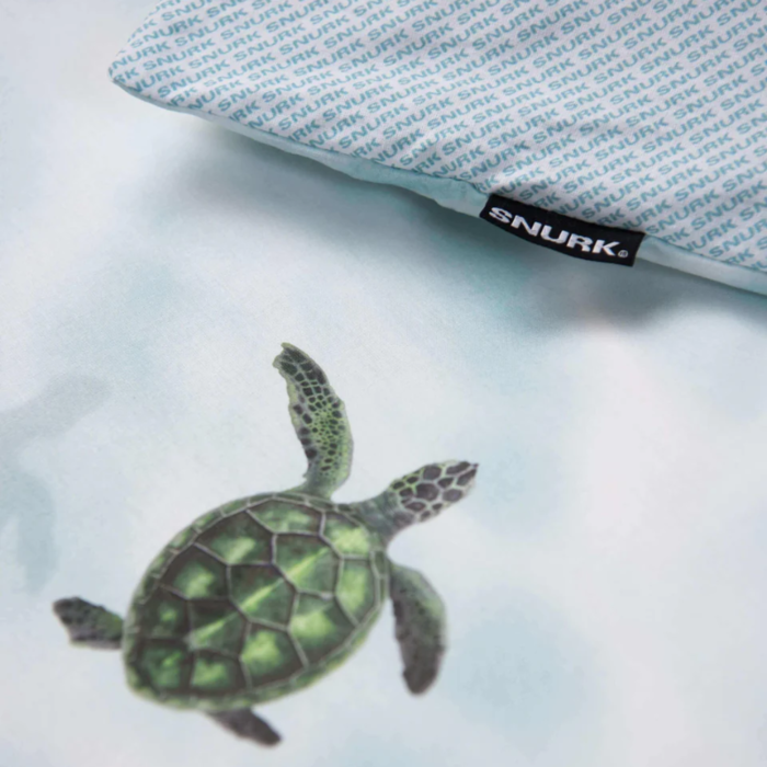 SNURK beddengoed Housse de couette tortues de mer 1p/2p - SNURK