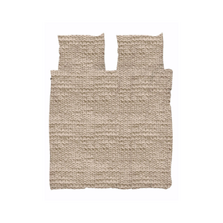 SNURK beddengoed Flanel twirre dekbedovertrek 1p/2p