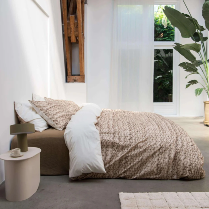 SNURK beddengoed Flanel twirre Housse de couette en flanelle twirre 1p/2p - SNURK