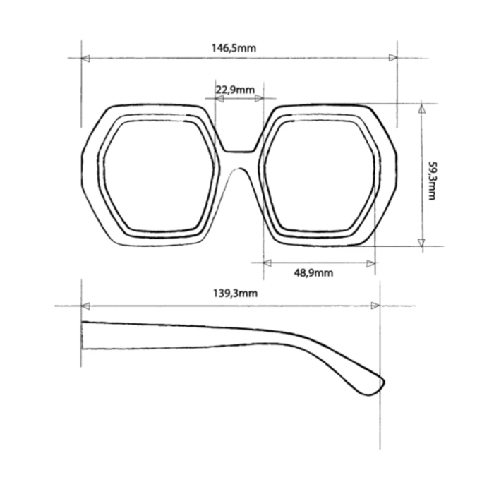OKKIA Lunettes de soleil Emma - OKKIA