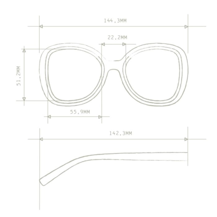 OKKIA Lunettes de soleil Anna - OKKIA