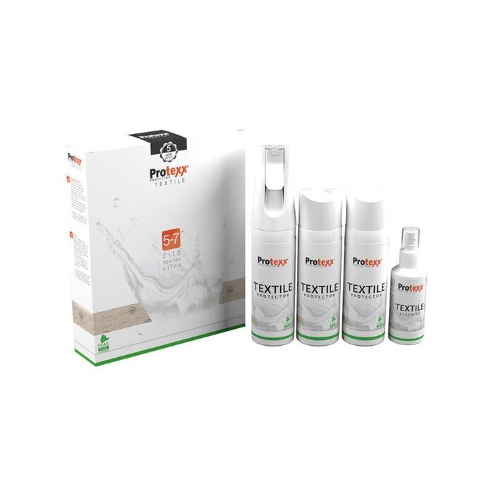 Protexx  Protexx Textile - Canapé d’angle 5/7 places - Service 5 ans