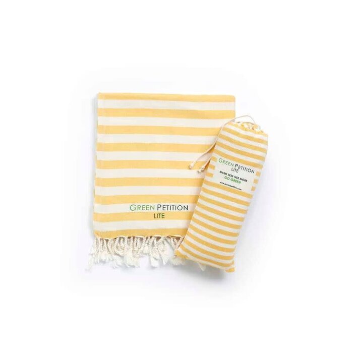 Green Petition Mare Strandlaken Ochre 90 x 170 cm - Green Petition