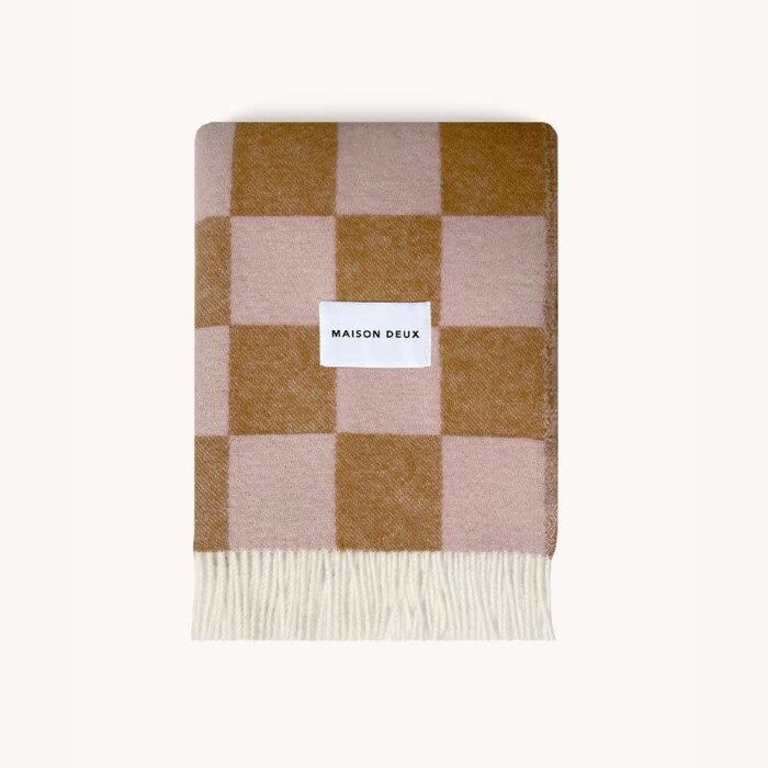 Maison Deux Plaid Checkerboard - Maison Deux