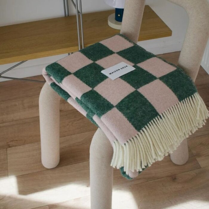 Maison Deux Plaid Checkerboard - Maison Deux