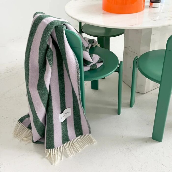 Maison Deux Plaid Candy Wrap - Maison Deux