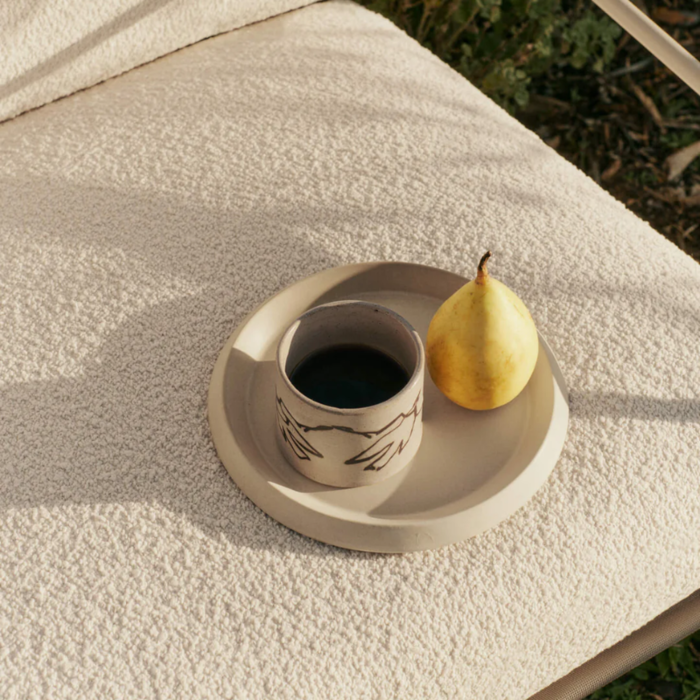 Fermliving Desert 1-seater - Dolce - Cashmere frame