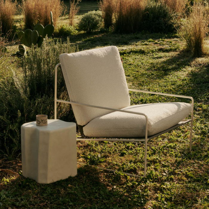 Fermliving Desert 1-seater - Dolce - Cashmere frame