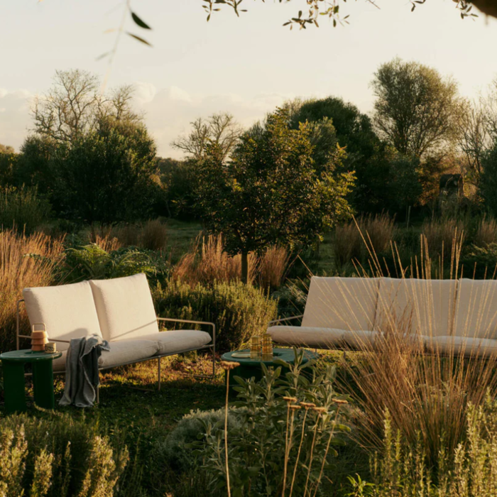 Fermliving Desert 3-seater - Dolce - Cashmere frame