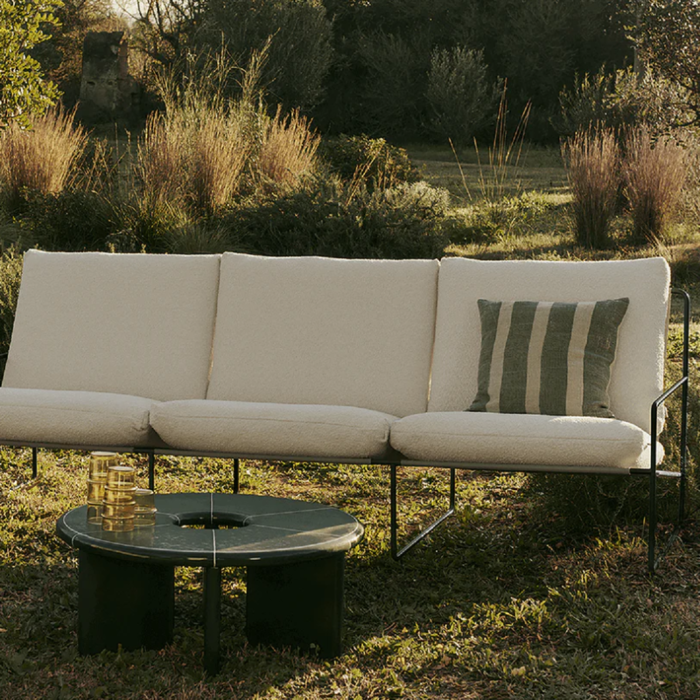 Fermliving Desert 3-seater  - Black frame