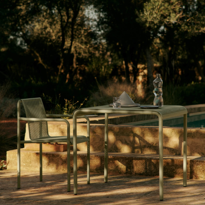 Fermliving Chaise Dapple avec accoudoir - Fermliving