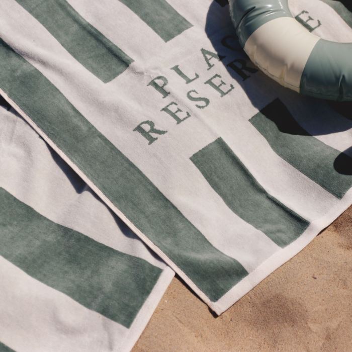 Place Reservee Serviette de plage Petite 65x120 cm - Place Reservee