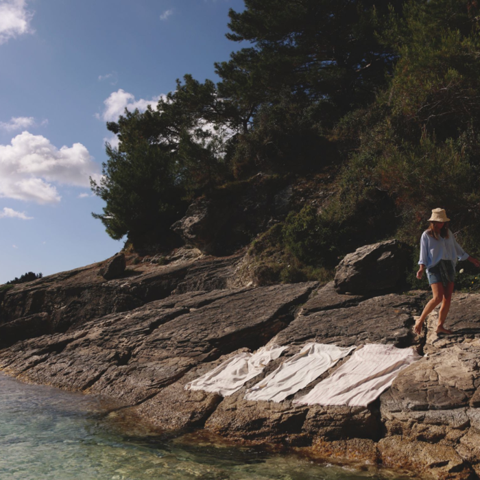 Place Reservee Serviette de plage HOLIDAY 100x165 cm - Place Reservee