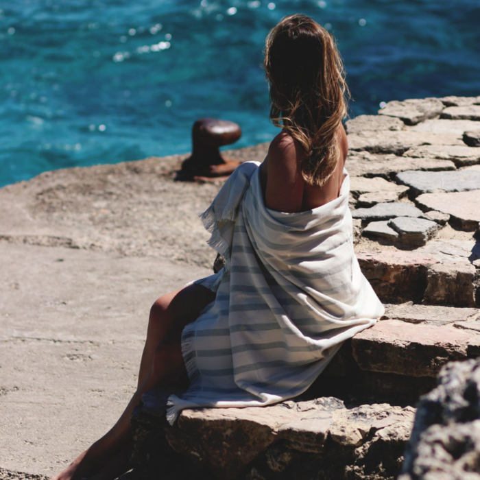 Place Reservee Serviette de plage HOLIDAY 100x165 cm - Place Reservee