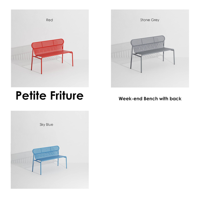 Petite Friture Week-end bench - Petite Friture