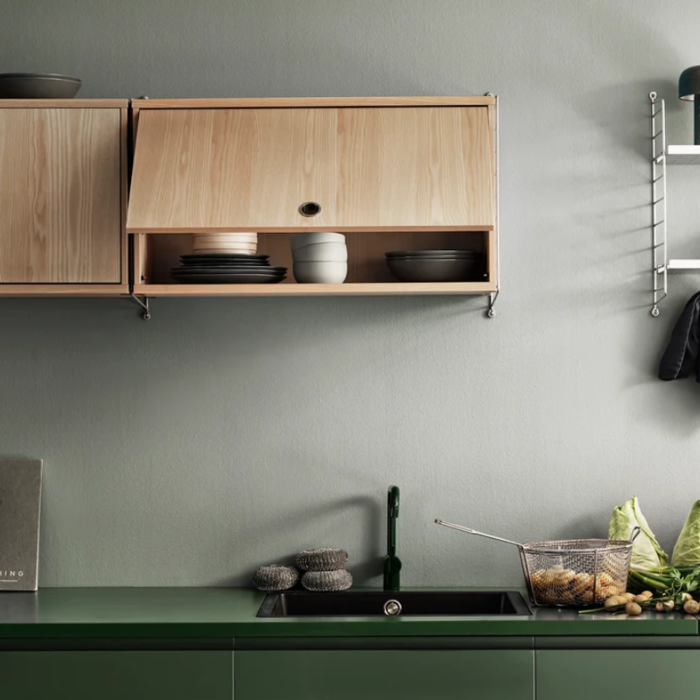 String Cabinet with Flip Door 58x30x42 - String