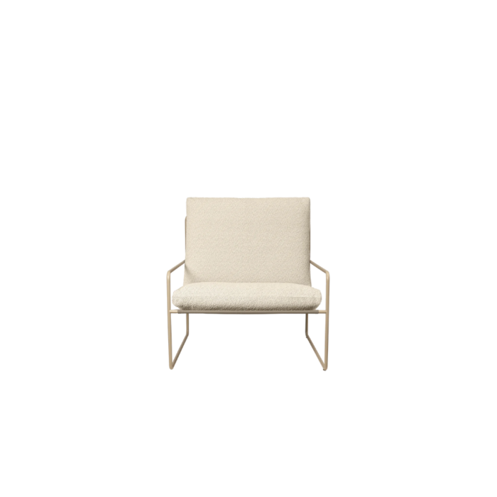 Fermliving Desert 1-seater - Dolce - Cashmere frame