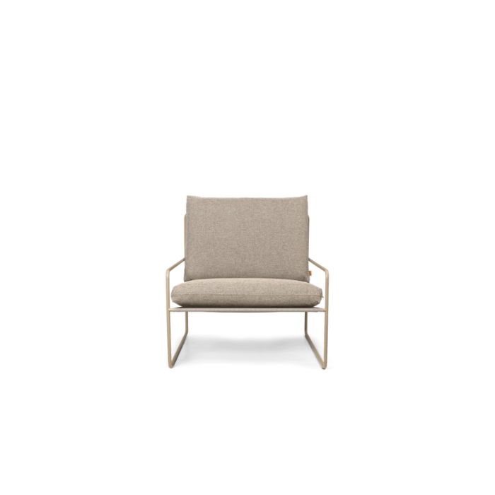 Fermliving Desert 1-seater - Dolce - Cashmere frame