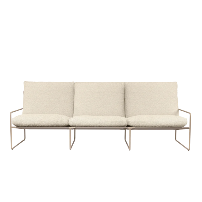 Fermliving Desert 3-seater - Dolce - Cashmere frame
