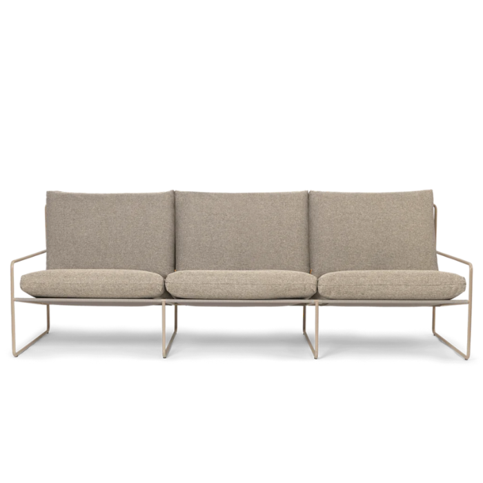Fermliving Desert 3-seater - Dolce - Cashmere frame
