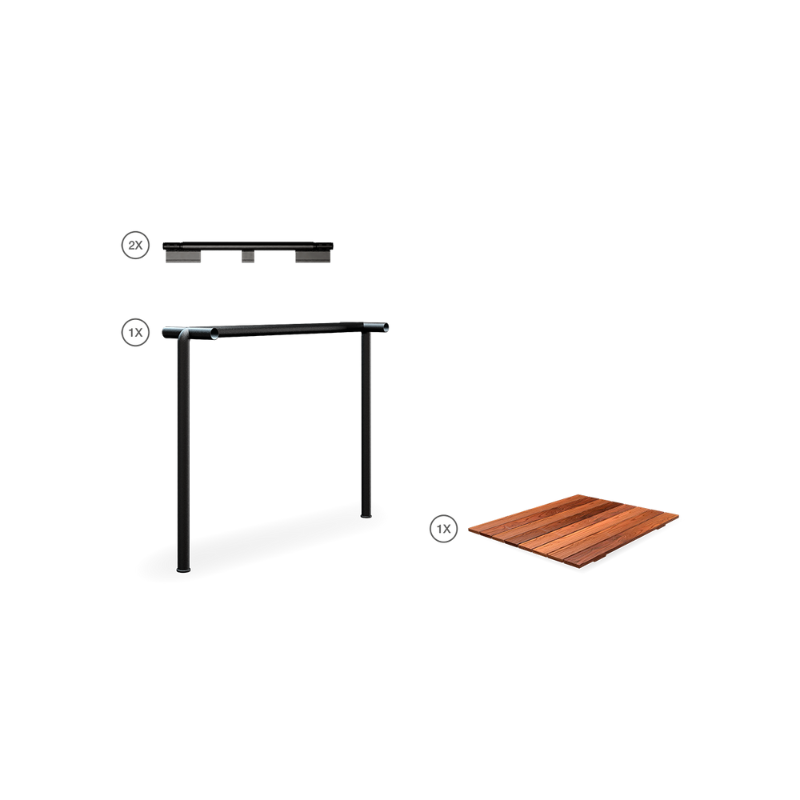 Houe Avanti tafel - zijframe - Houe
