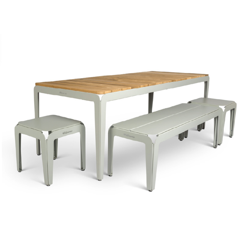 Weltevree Table courbée en bois - Weltevree