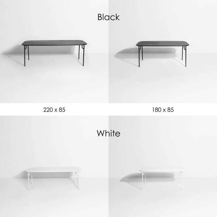 Petite Friture Week-end table rectangular - Petite Friture