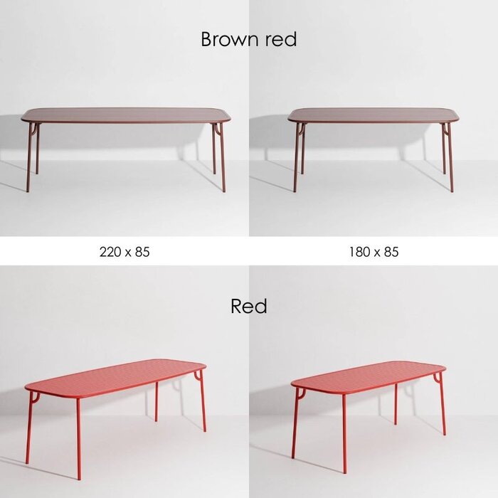 Petite Friture Week-end table rectangular - Petite Friture