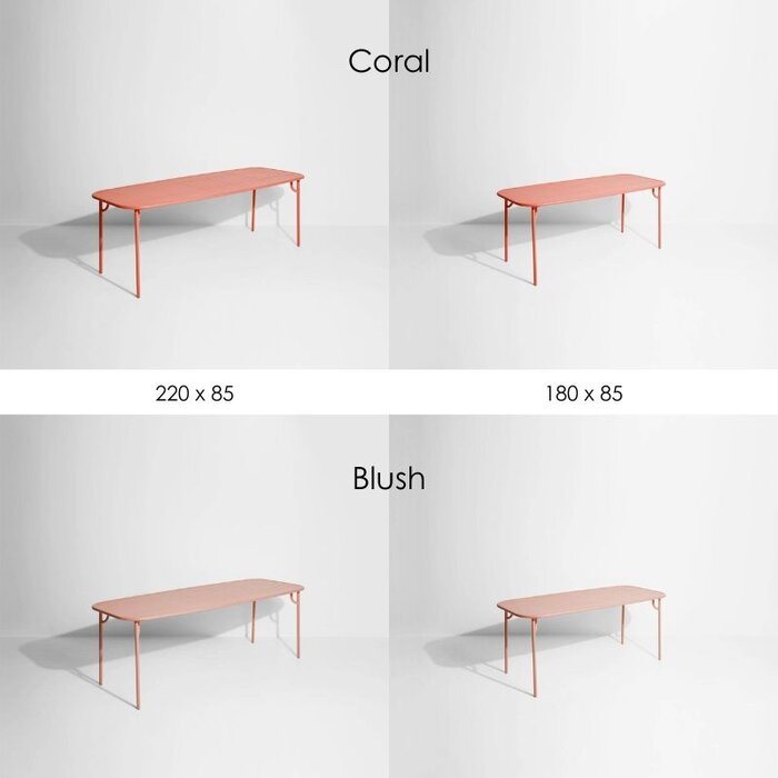 Petite Friture Week-end table rectangular - Petite Friture