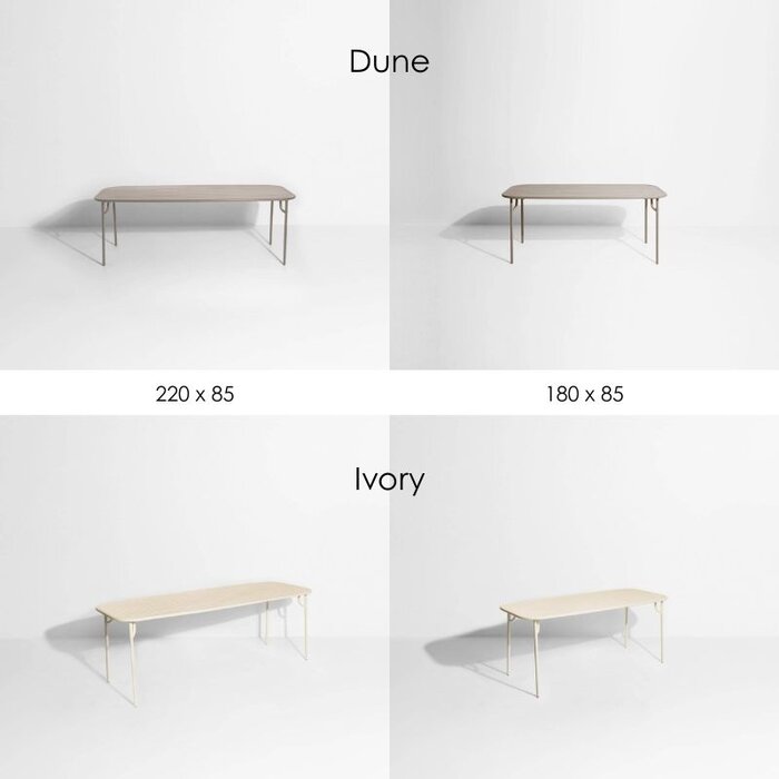 Petite Friture Week-end table rectangular - Petite Friture