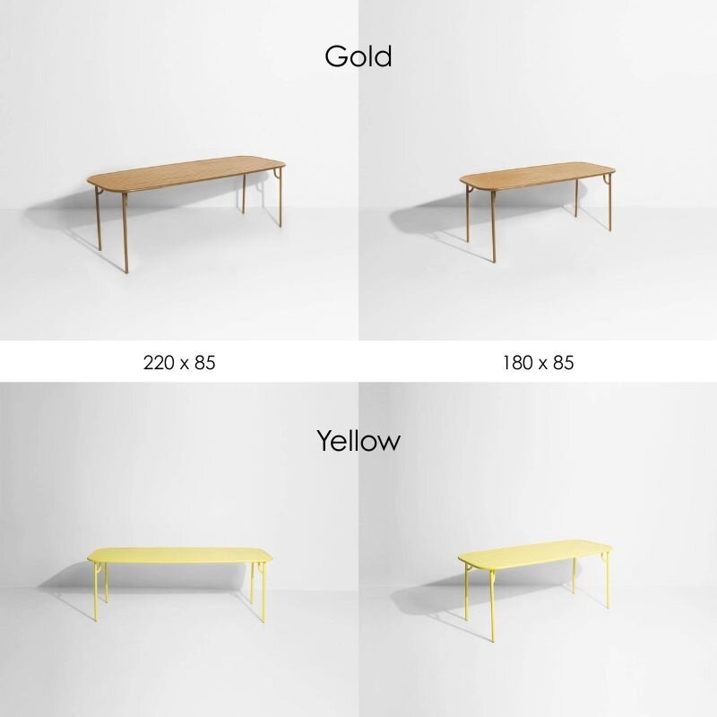 Petite Friture Week-end table rectangular - Petite Friture