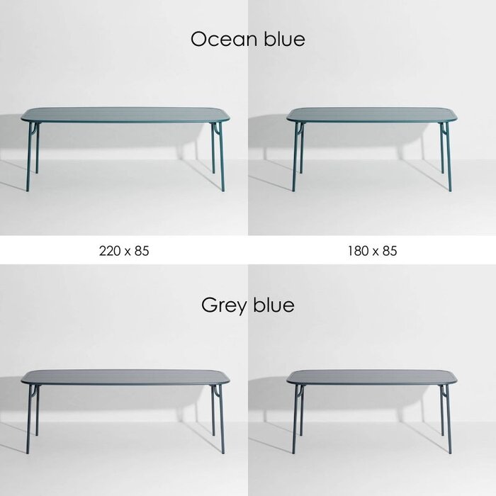 Petite Friture Week-end table rectangular - Petite Friture