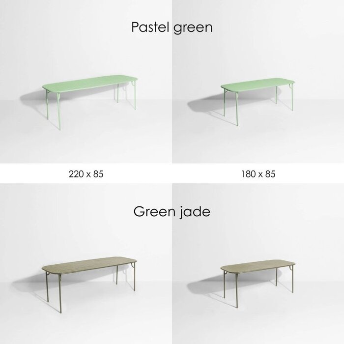 Petite Friture Week-end table rectangular - Petite Friture