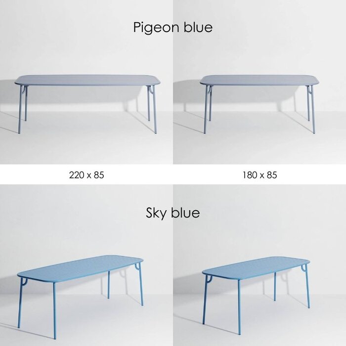 Petite Friture Week-end table rectangular - Petite Friture