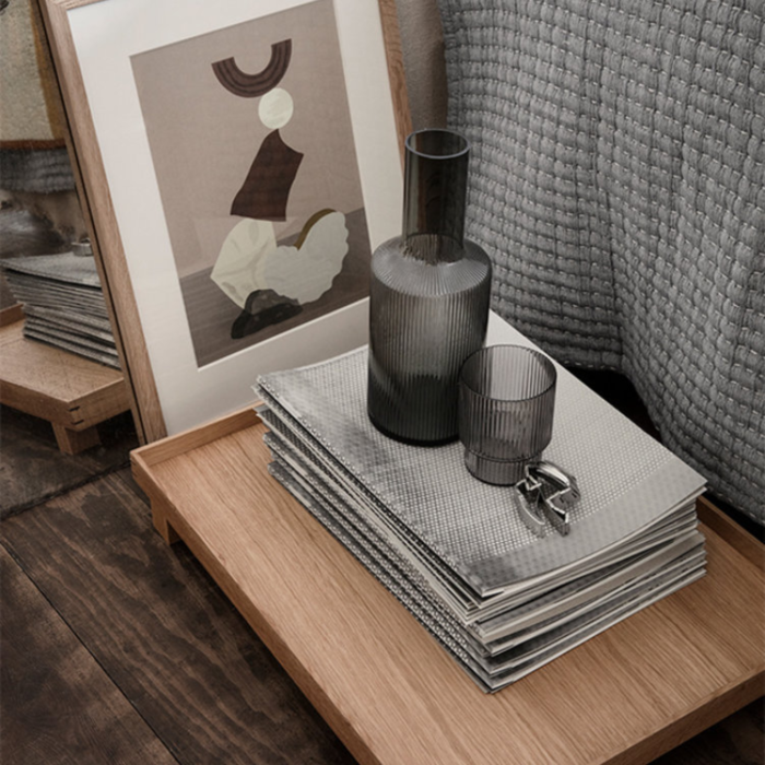 Fermliving Ripple Glazen (Set van 4) - Ferm Living