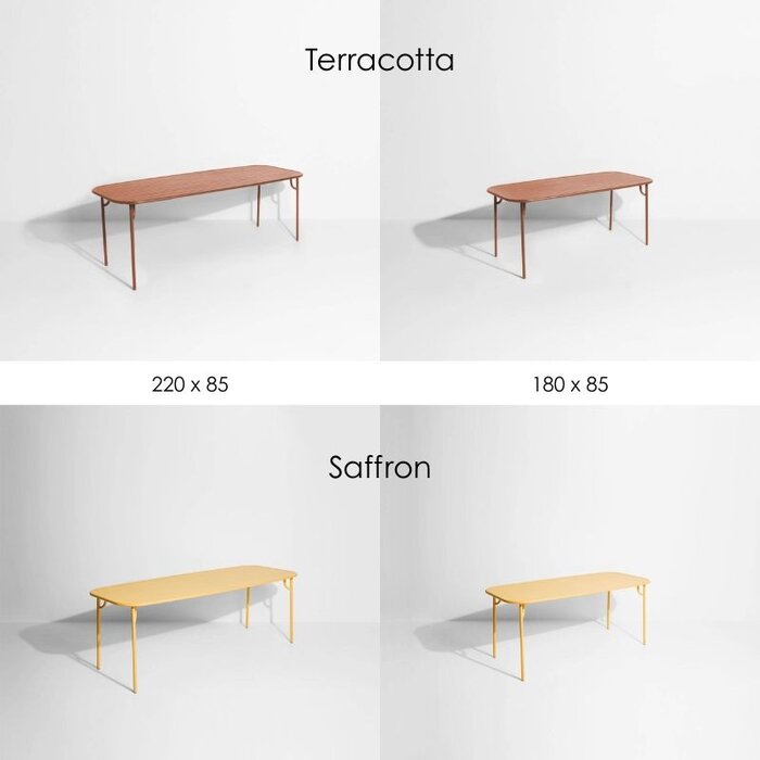 Petite Friture Week-end table rectangular - Petite Friture