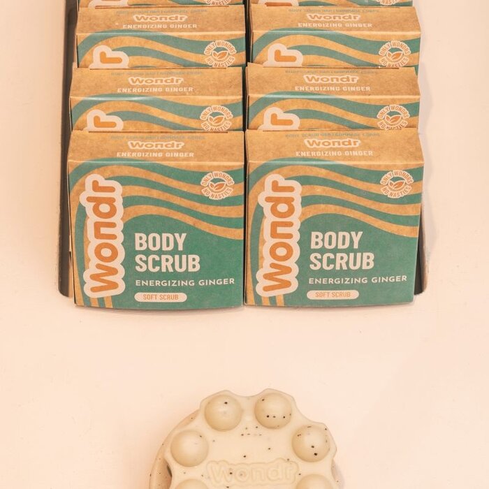 Wondr Scrub bar - Energizing ginger - Wondr