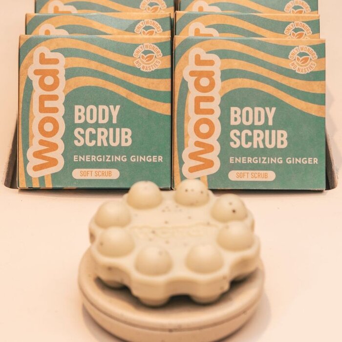 Wondr Barre exfoliante - Gingembre énergisant - Wondr