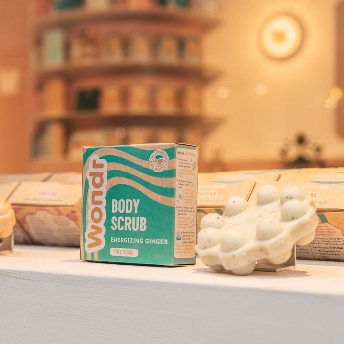 Wondr Barre exfoliante - Gingembre énergisant - Wondr