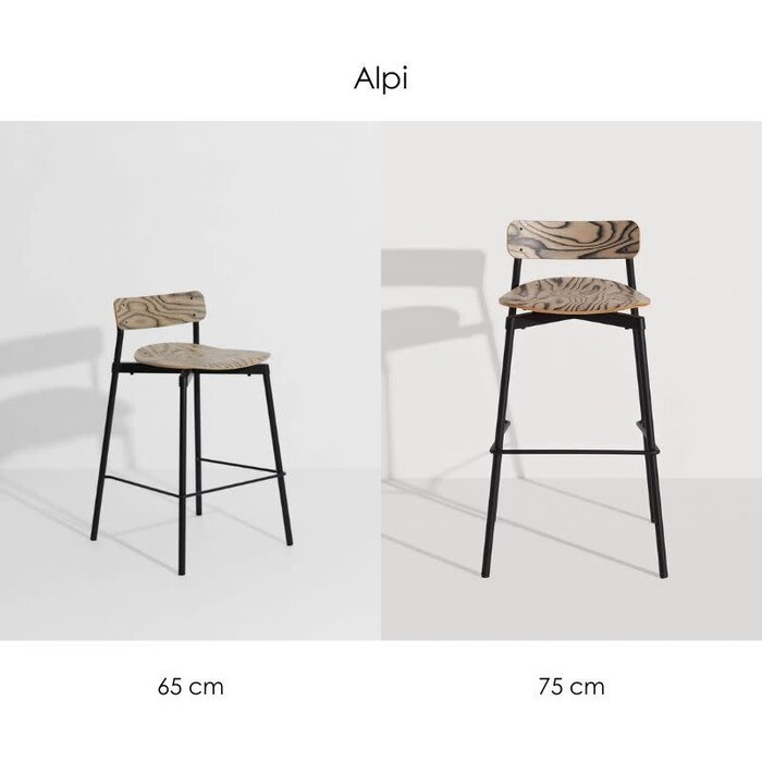 Petite Friture Fromme barkruk hout - Petite Friture