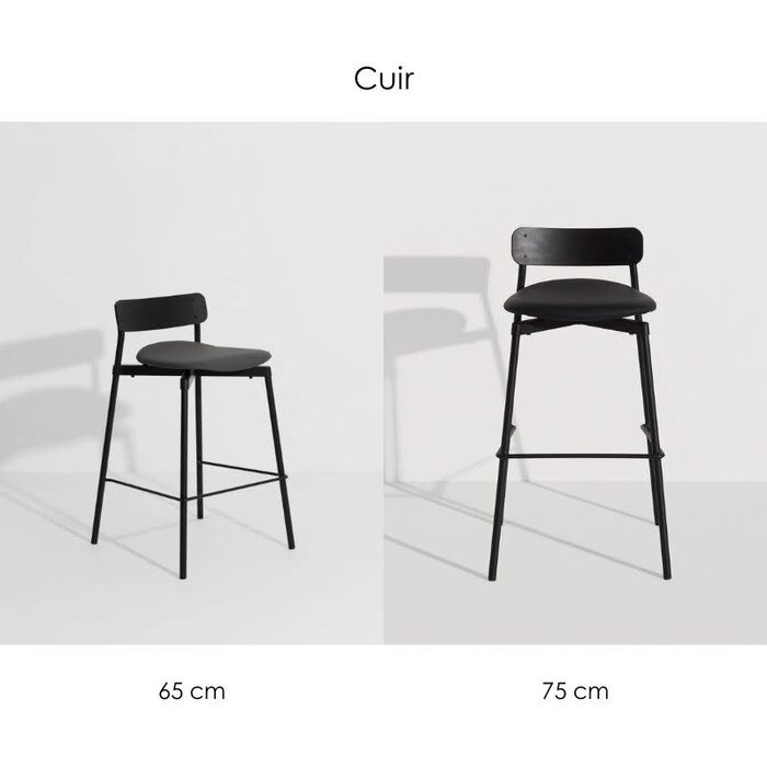 Petite Friture Fromme barkruk hout - Petite Friture