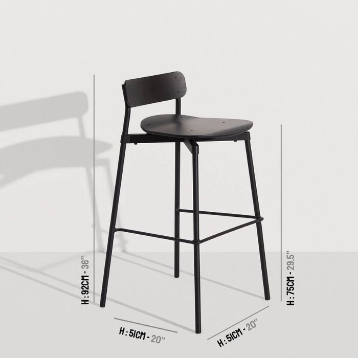 Petite Friture Tabouret Fromme bois - Petite Friture