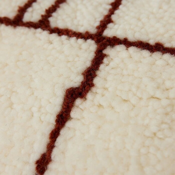 HKliving Coussin Easy laine 60 x 40 cm - HKliving