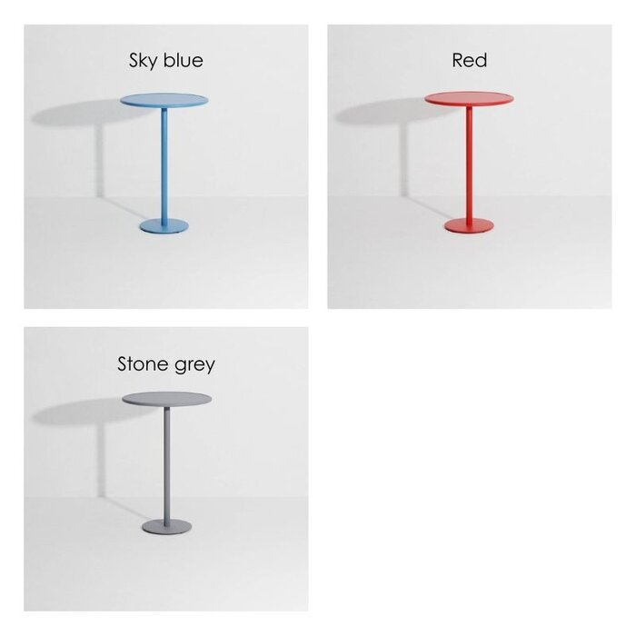 Petite Friture  Week-end high table round outdoor - Petite Friture